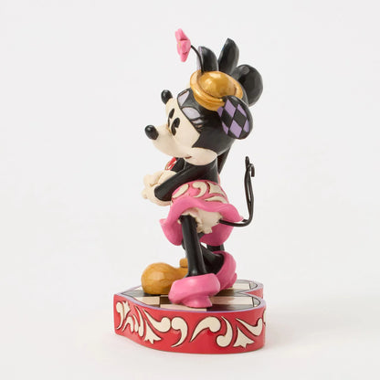 Disney Traditions Tails of True Love Mickey & Minnie Love Figurine By Jim Shore