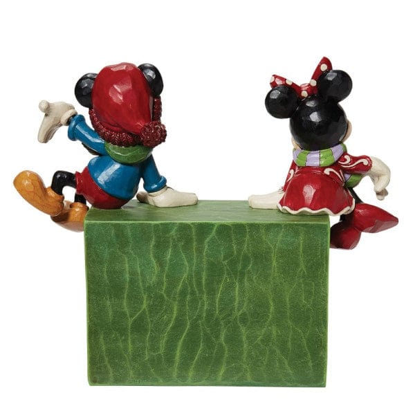 Disney Traditions The Christmas Countdown Mickey & Minnie Calendar Figurine by Jim Shore 6013057
