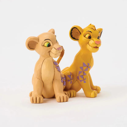 Disney Traditions The Circle Of Love Simba & Nala Figurine By Jim Shore