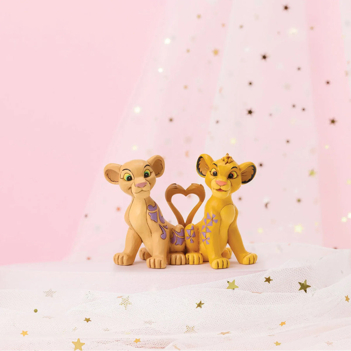Disney Traditions The Circle Of Love Simba & Nala Figurine By Jim Shore