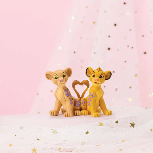 Disney Traditions The Circle Of Love Simba & Nala Figurine By Jim Shore