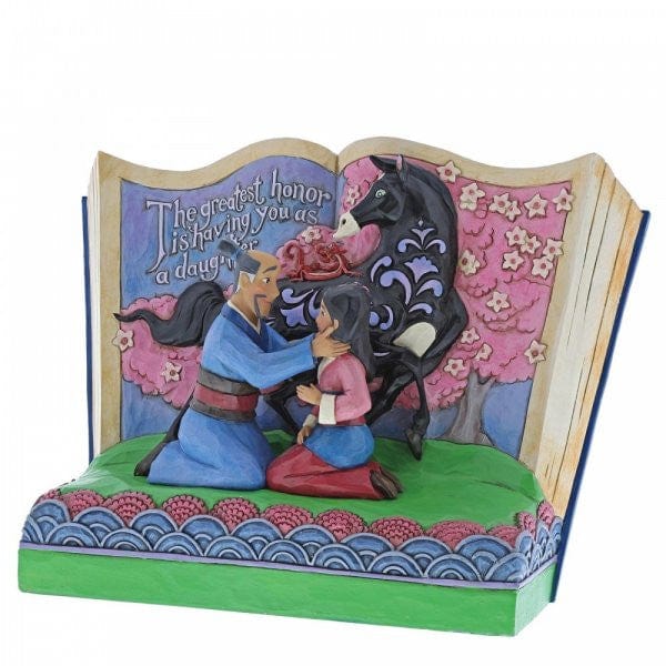 Disney Traditions The Greatest Honor is You as a Daughter - Storybook Mulan Figurine 4059729