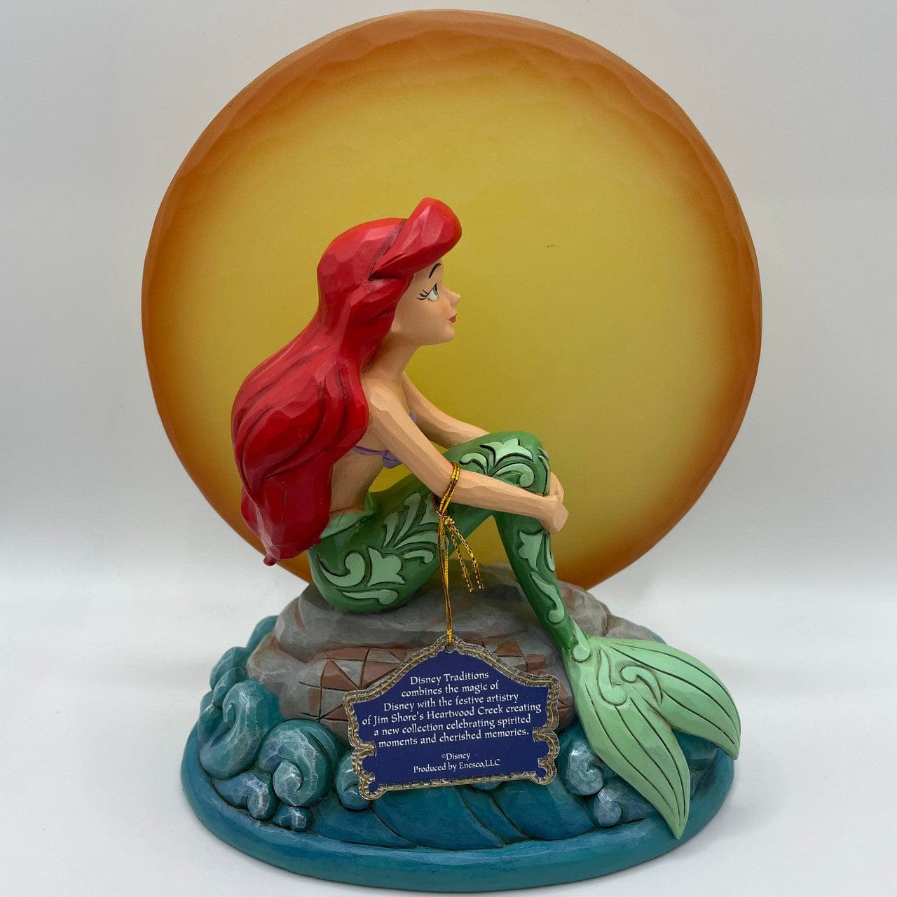 Disney Traditions The Little Mermaid 3 Pack Bundle Figurines - Mermaid by Moonlight, Flounder and Splash of Fun (COMBINED RRP £120)