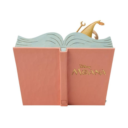 Disney Traditions The Ocean Chose Me (Moana Storybook) Figurine by Jim Shore