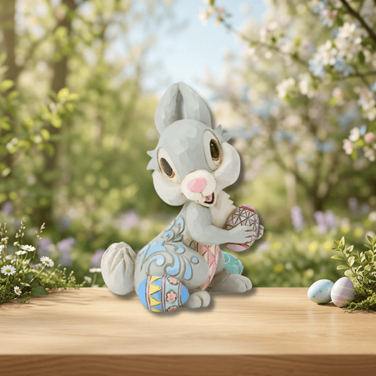 Disney Traditions Thumper Easter Mini Figurine By Jim Shore