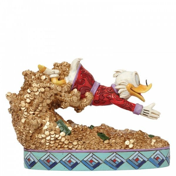 Disney Traditions Treasure Dive - Scrooge McDuck Figurine 4046055