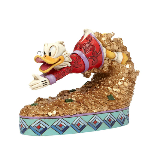 Disney Traditions Treasure Dive - Scrooge McDuck Figurine 4046055