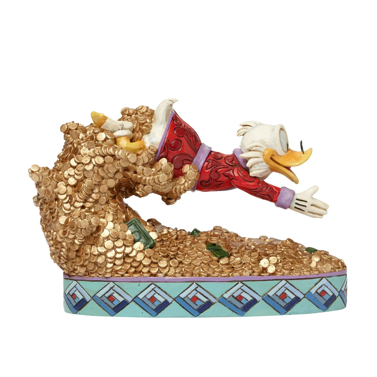 Disney Traditions Treasure Dive - Scrooge McDuck Figurine 4046055
