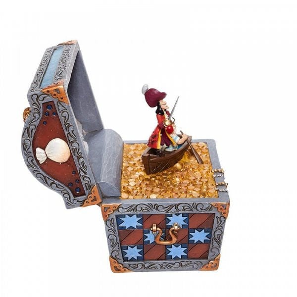 Disney Traditions Treasure strewn Tableau - Peter Pan Flying Scene Figurine 6008063