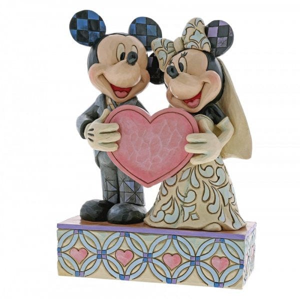 Disney Traditions Two Souls, One Heart - Mickey Mouse and Minnie Mouse Figurine 4059748