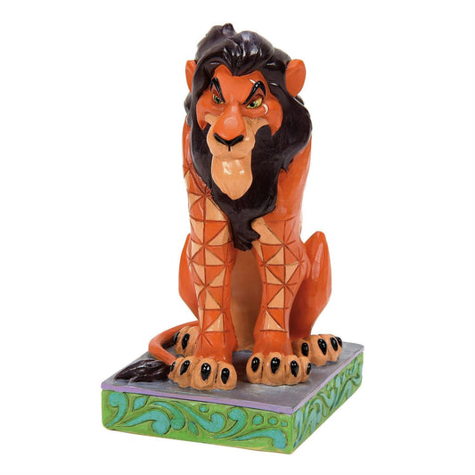 Disney Traditions "Unfit Ruler" Scar Personality Pose Figurine 6014328