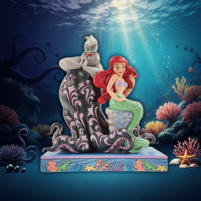 Disney Traditions Ursula and Ariel Figurine By Jim Shore 6010094