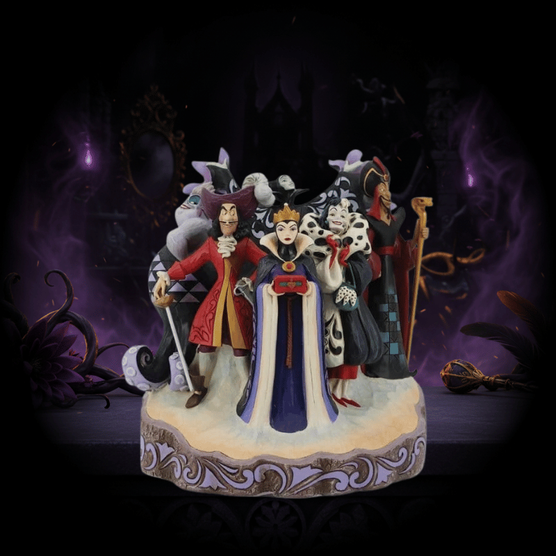 Disney Traditions Villains Carved by Heart By Jim Shore 6010880
