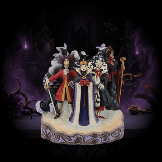 Disney Traditions Villains Carved by Heart By Jim Shore 6010880