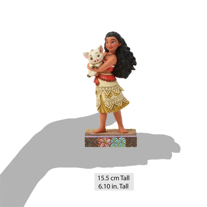 Disney Traditions Wayfinder’s Best Friend Moana & Pua Figurine By Jim Shore 6016893
