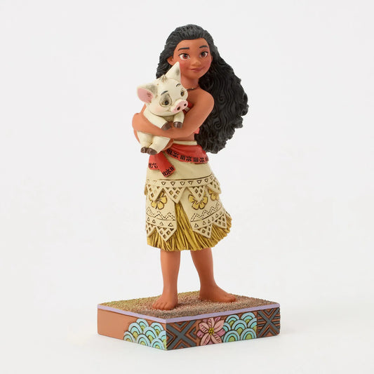 Disney Traditions Wayfinder’s Best Friend Moana & Pua Figurine By Jim Shore 6016893
