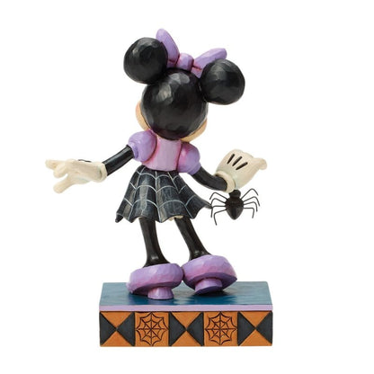 Disney Traditions Web-tastic Halloween (Minnie in Spider Dress) Figurine By Jim Shore 6017939