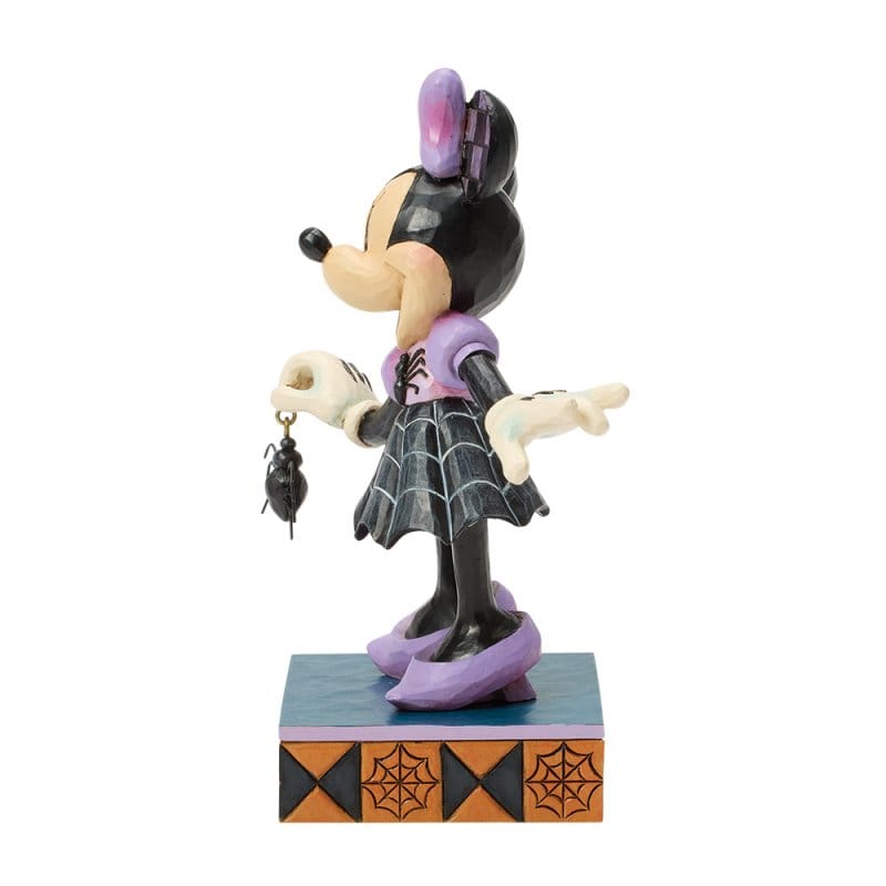 Disney Traditions Web-tastic Halloween (Minnie in Spider Dress) Figurine By Jim Shore 6017939