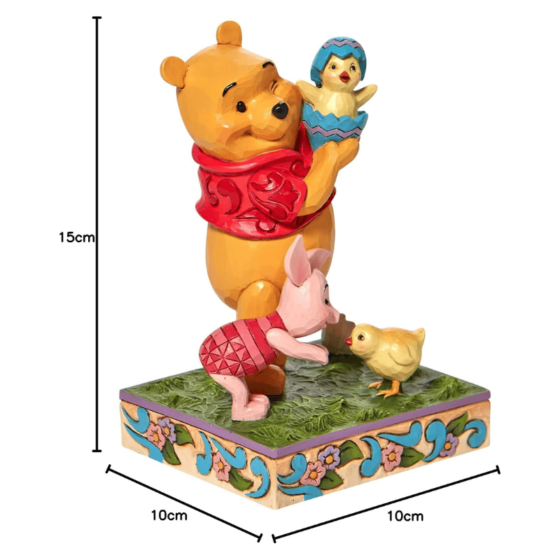 Disney Traditions Winnie The Pooh & Piglet Easter Figurine by Jim Shore 6010103