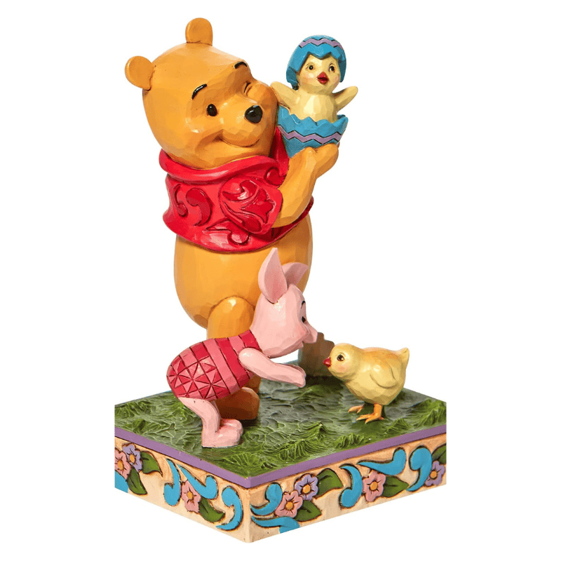 Disney Traditions Winnie The Pooh & Piglet Easter Figurine by Jim Shore 6010103