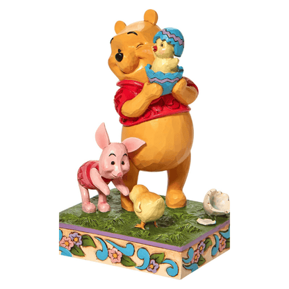 Disney Traditions Winnie The Pooh & Piglet Easter Figurine by Jim Shore 6010103