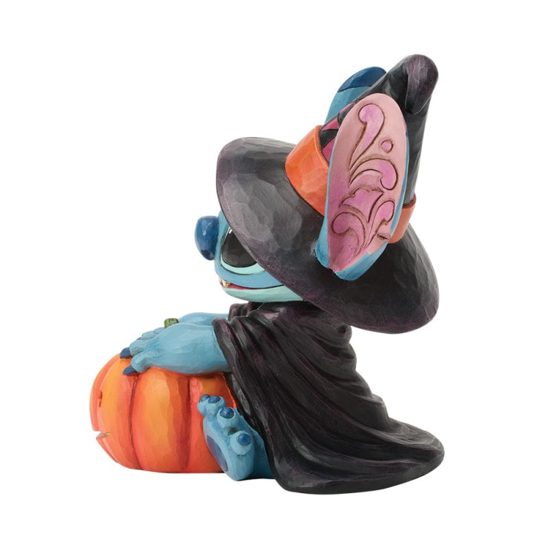 Disney Traditions Witchy Stitch (Stitch Witch with Jack-O-Lantern) Figurine By Jim Shore 6017942