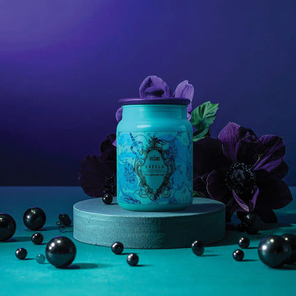 Disney Ursula Ceramic Sea Flower & Black Pearl Aqua Candle by Disney Home Fragrance