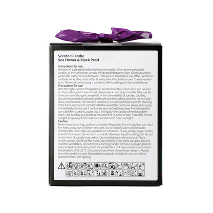 Disney Ursula Sea Flower & Black Pearl Candle by Disney Home Fragrance
