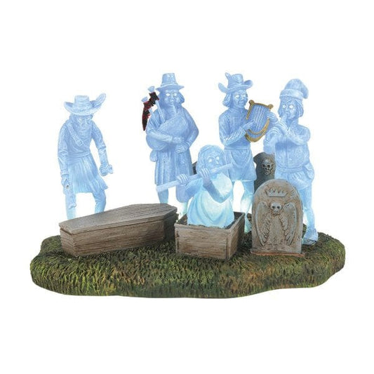 Disney Village Haunted Mansion Phantom Five Lit Figurine By Department 56 6014678