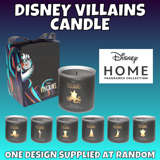 Disney Villains Candle By Disney Home Fragrance ONE SUPPLIED AT RANDOM