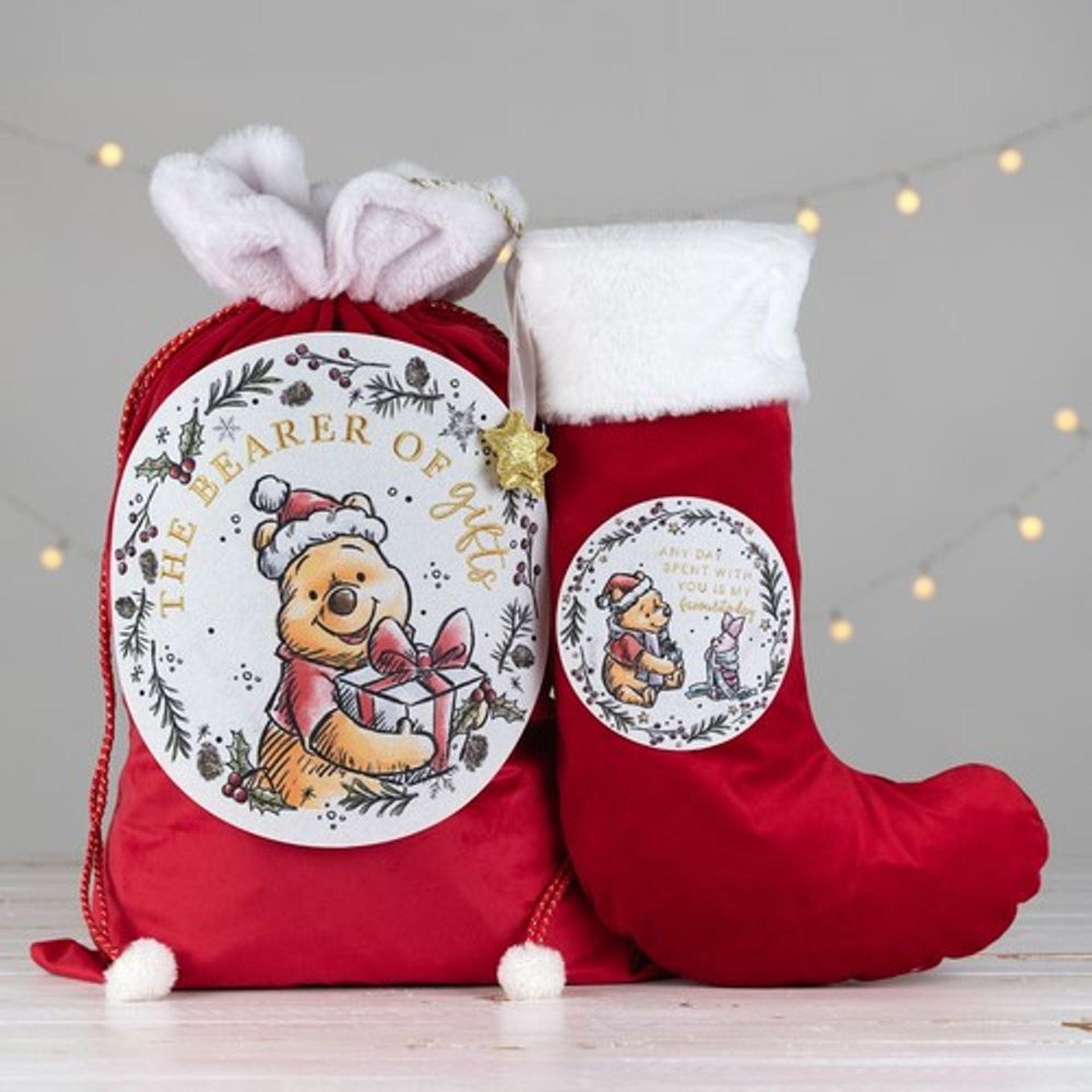 Disney Winnie Christmas Present Sack