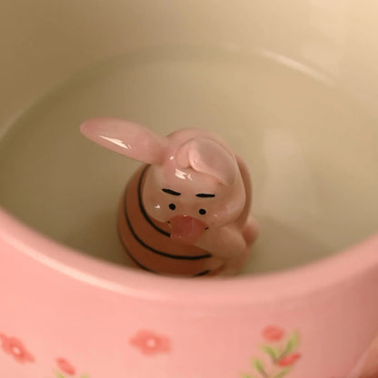 Disney Winnie the Pooh 3D Character Mug - Piglet