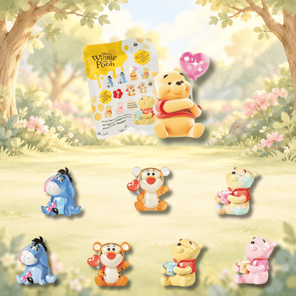 Disney Winnie The Pooh Blind Bag Surprise Mini Figurine by Grand Jester