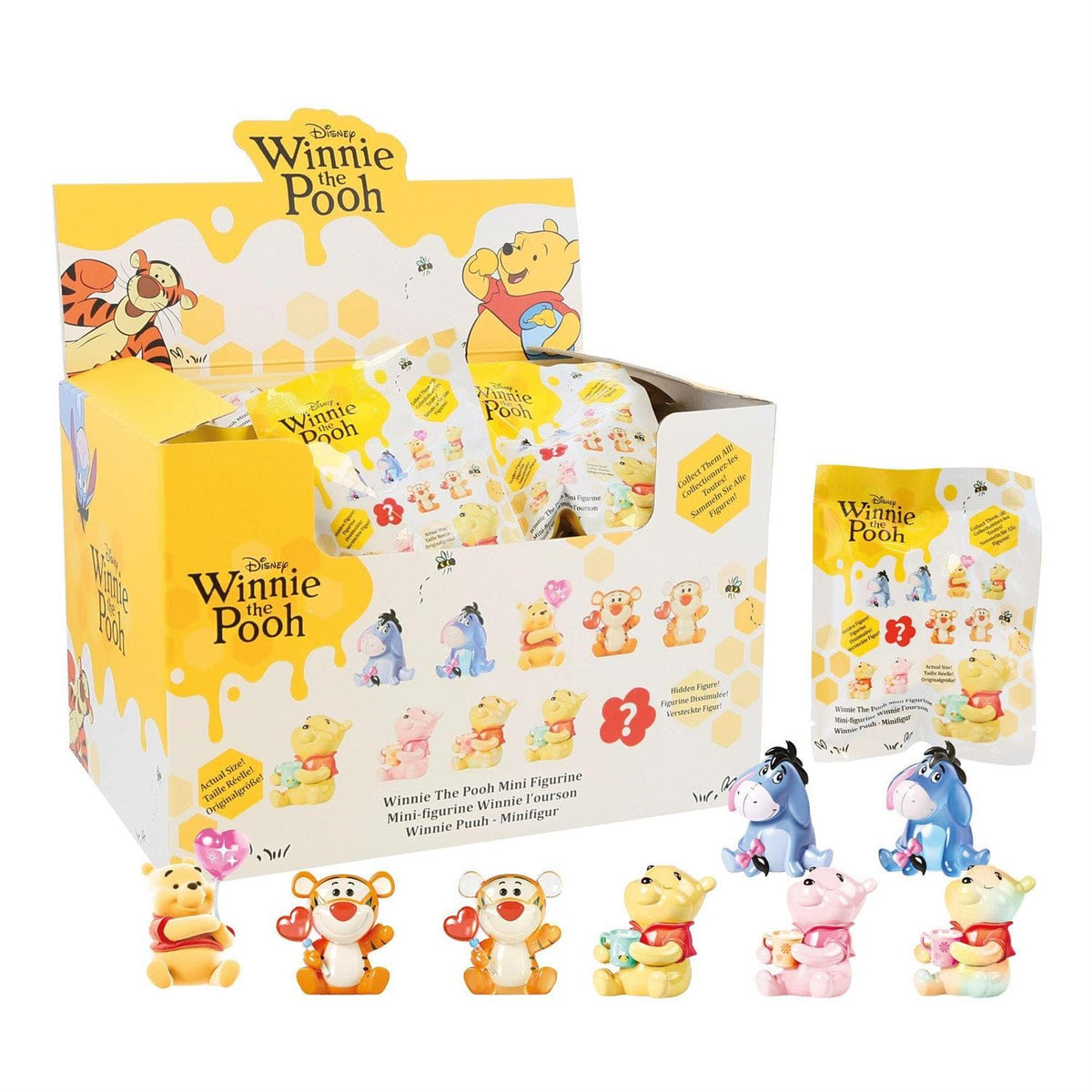 Disney Winnie The Pooh Blind Bag Surprise Mini Figurine by Grand Jester