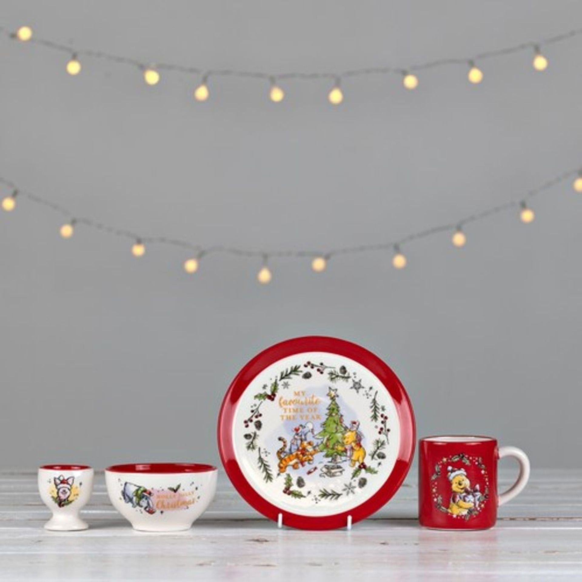 Disney Winnie the Pooh Ceramic Dinner Set