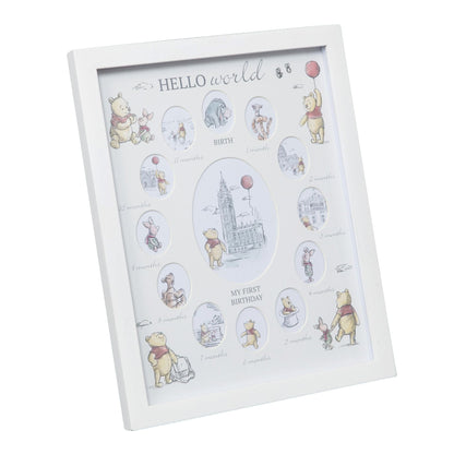 Disney Winnie The Pooh Christopher Robin First Year Multi Aperture Frame