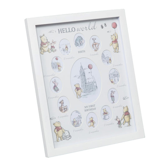 Disney Winnie The Pooh Christopher Robin First Year Multi Aperture Frame