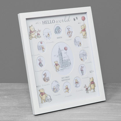 Disney Winnie The Pooh Christopher Robin First Year Multi Aperture Frame