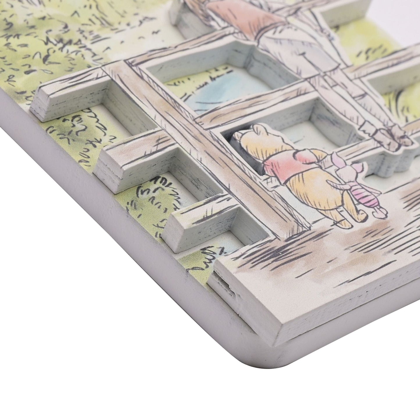 Disney Winnie The Pooh Double Layered Hanging Plaque