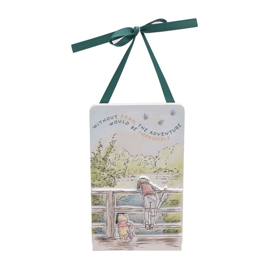 Disney Winnie The Pooh Double Layered Hanging Plaque