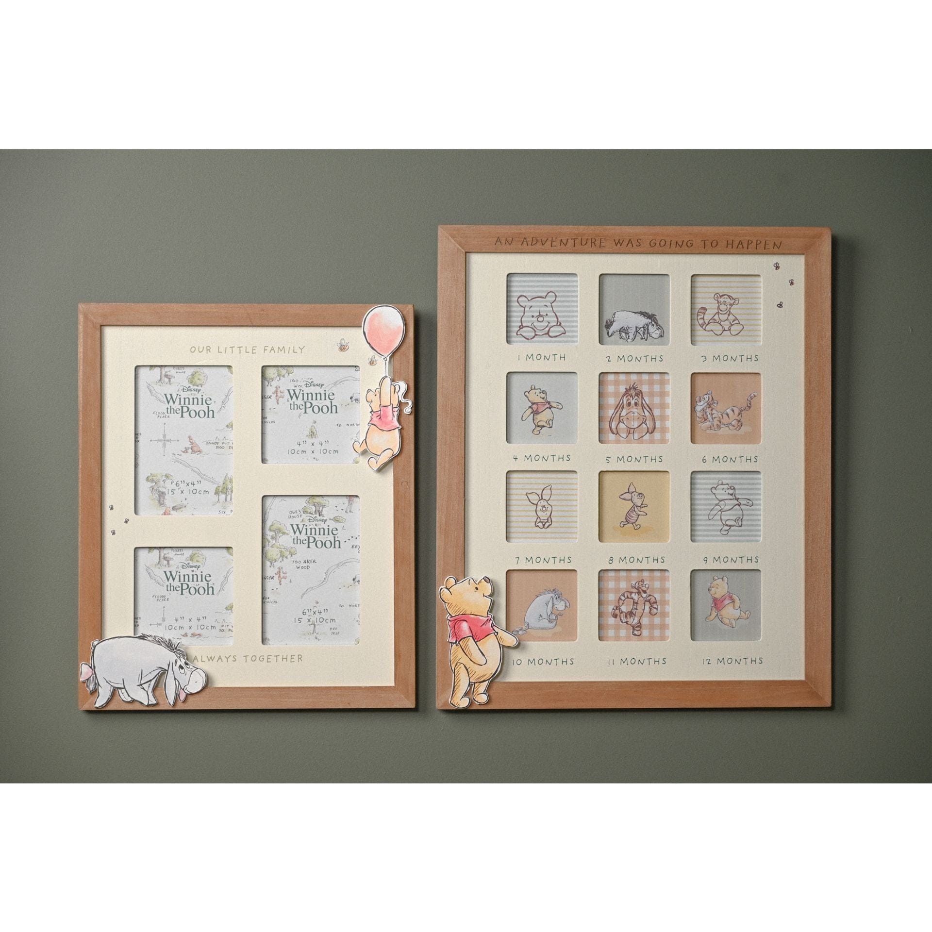 Disney Winnie The Pooh First Year Photo Frame