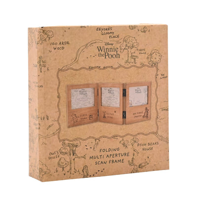 Disney Winnie The Pooh Folding Multi Aperture Scan Frame