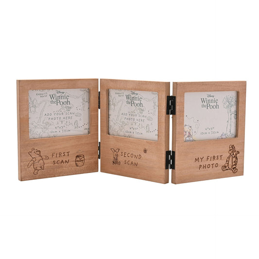 Disney Winnie The Pooh Folding Multi Aperture Scan Frame