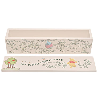 Disney Winnie The Pooh & Friends Birth Certificate Tube
