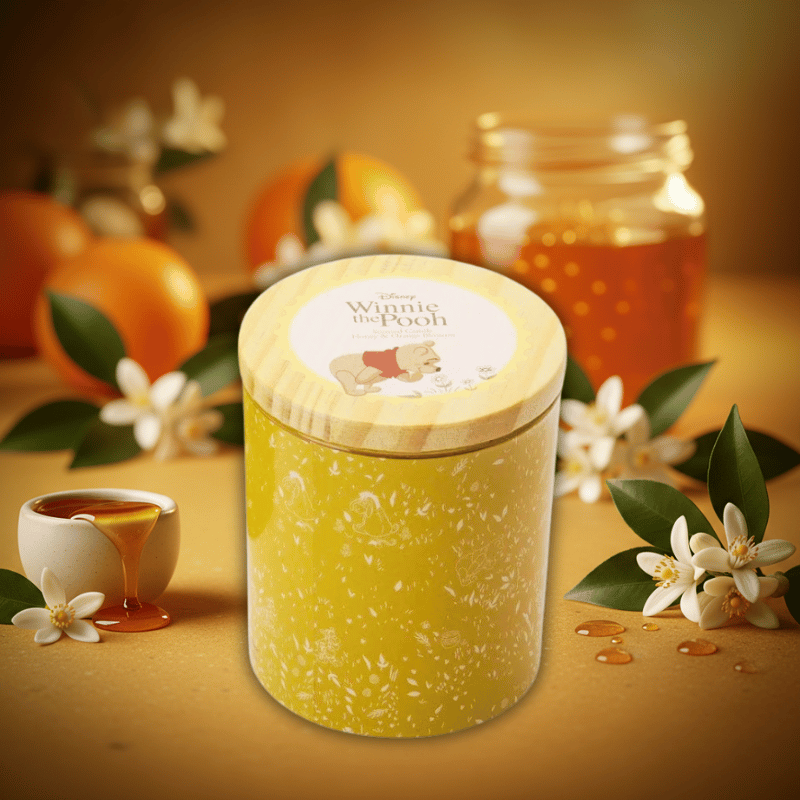 Disney Winnie the Pooh Honey & Orange Blossom Candle by Disney Home Fragrance