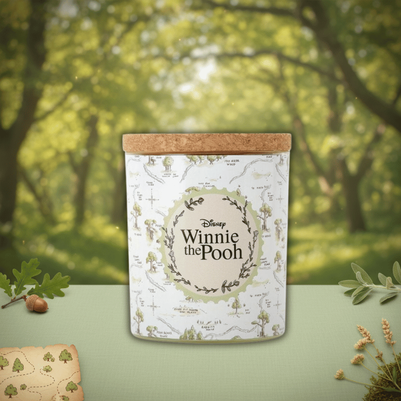 Disney Winnie the Pooh Hundred Acre Wood Glass Candle by Disney Home Fragrance