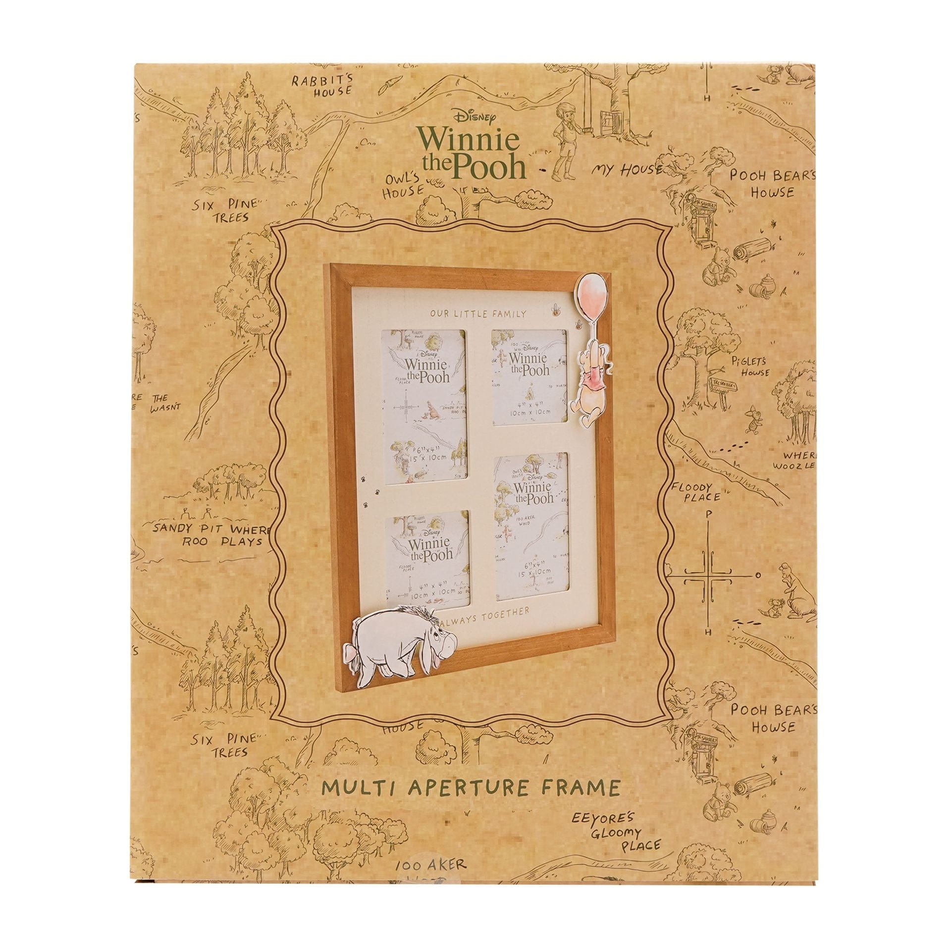 Disney Winnie The Pooh Multi Aperture Frame