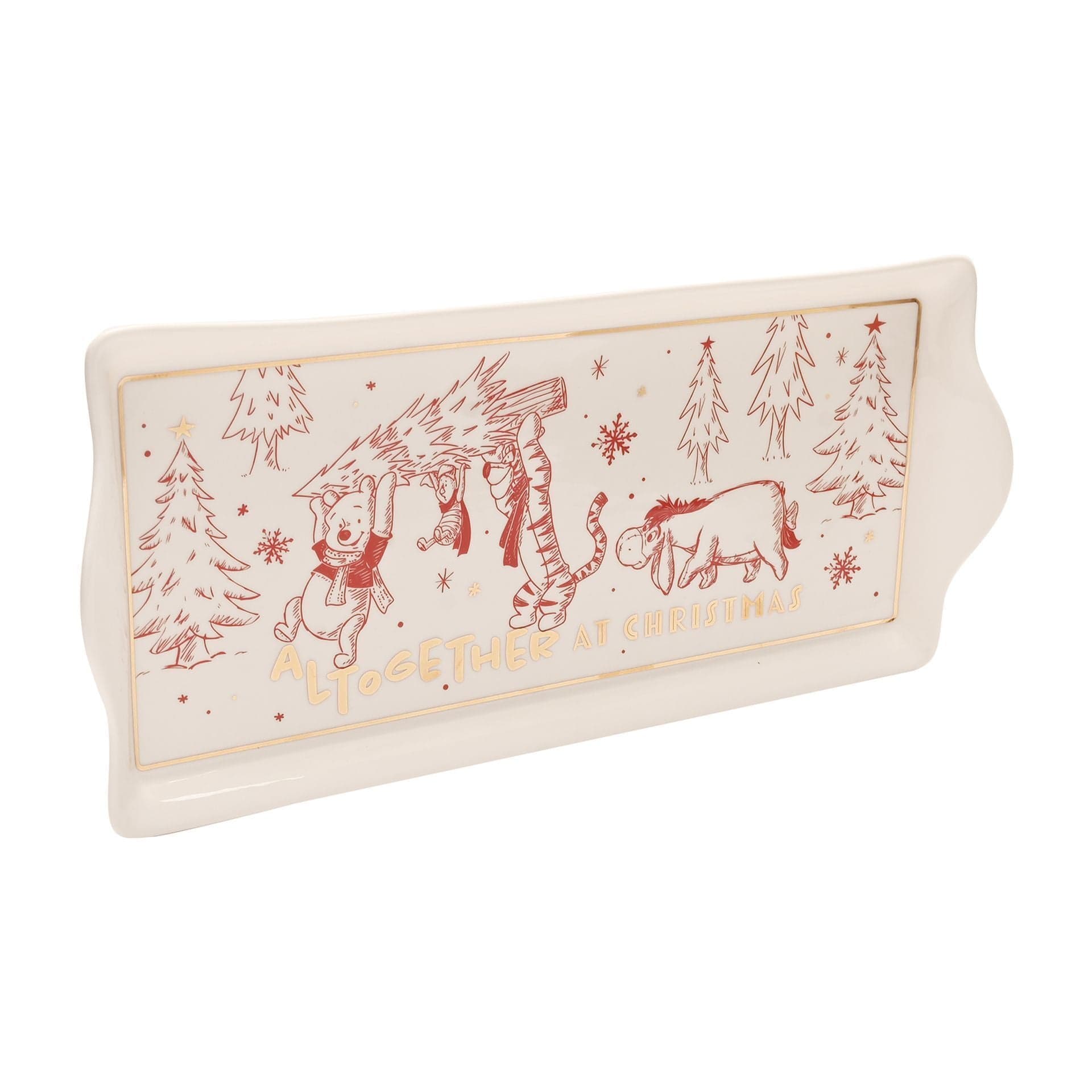 Disney Winnie the Pooh Rectangle Serving Plate