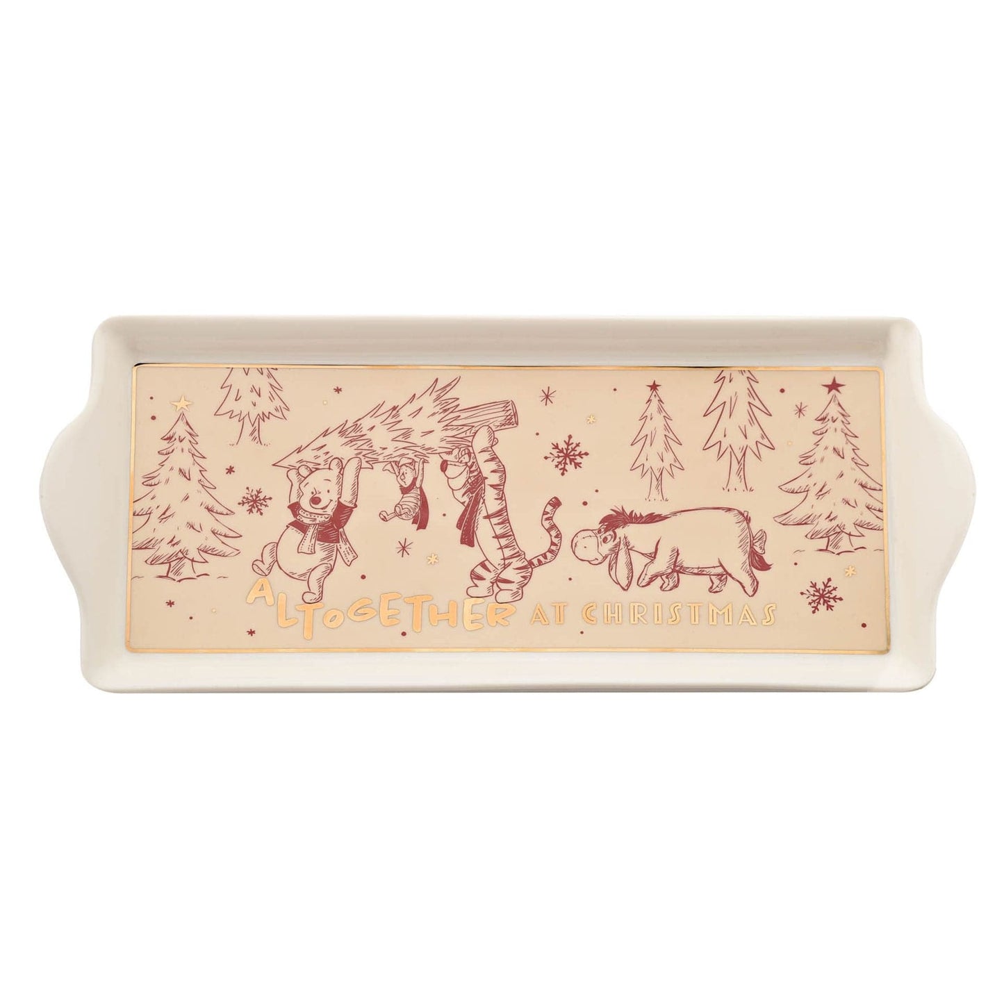 Disney Winnie the Pooh Rectangle Serving Plate