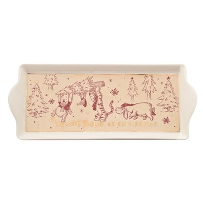 Disney Winnie the Pooh Rectangle Serving Plate